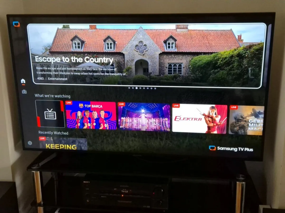 4K SAMSUNG TV, 55" - Image 1