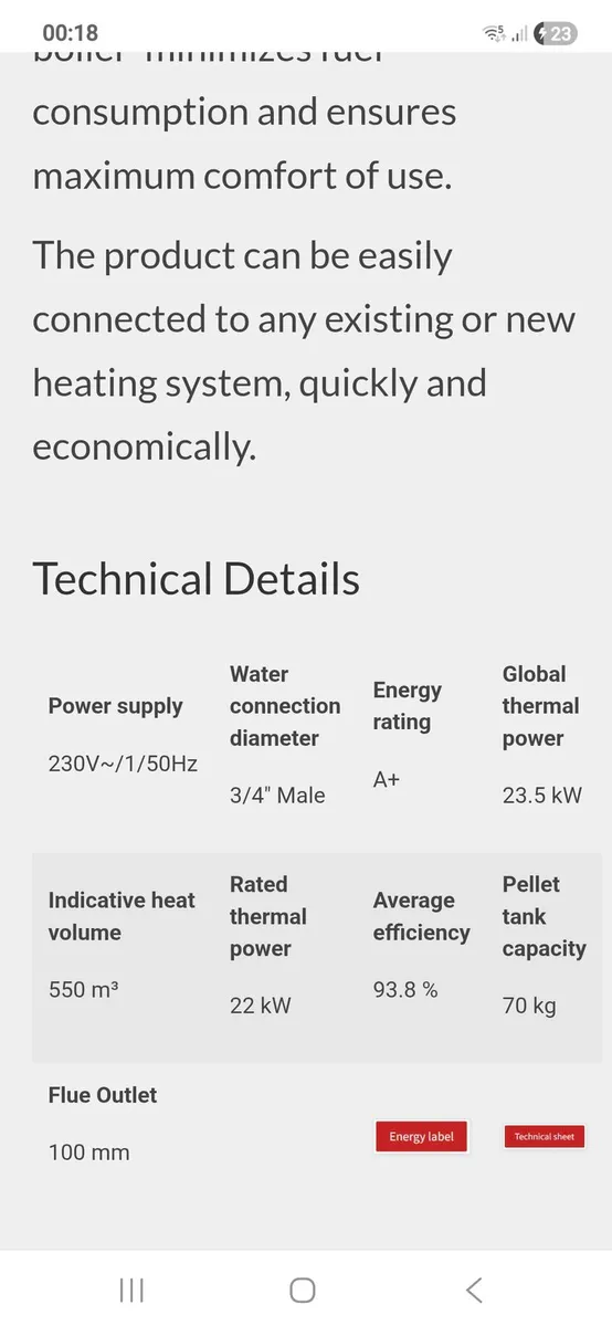 Pellet stove - Image 3
