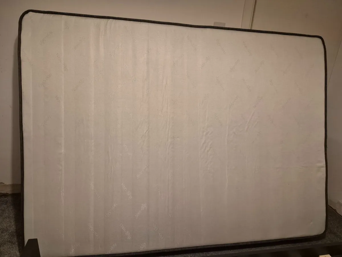 Bed frame and mattress-double - Image 1