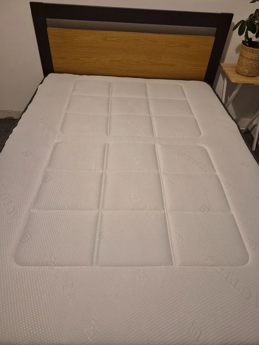Bed frame and mattress-double - Image 2