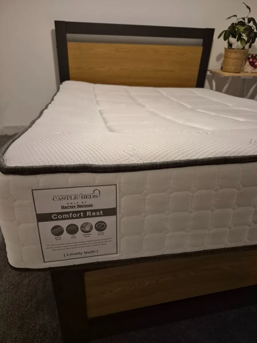 Bed frame and mattress-double - Image 3