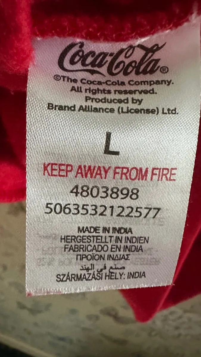 Red crew neck top - Image 4