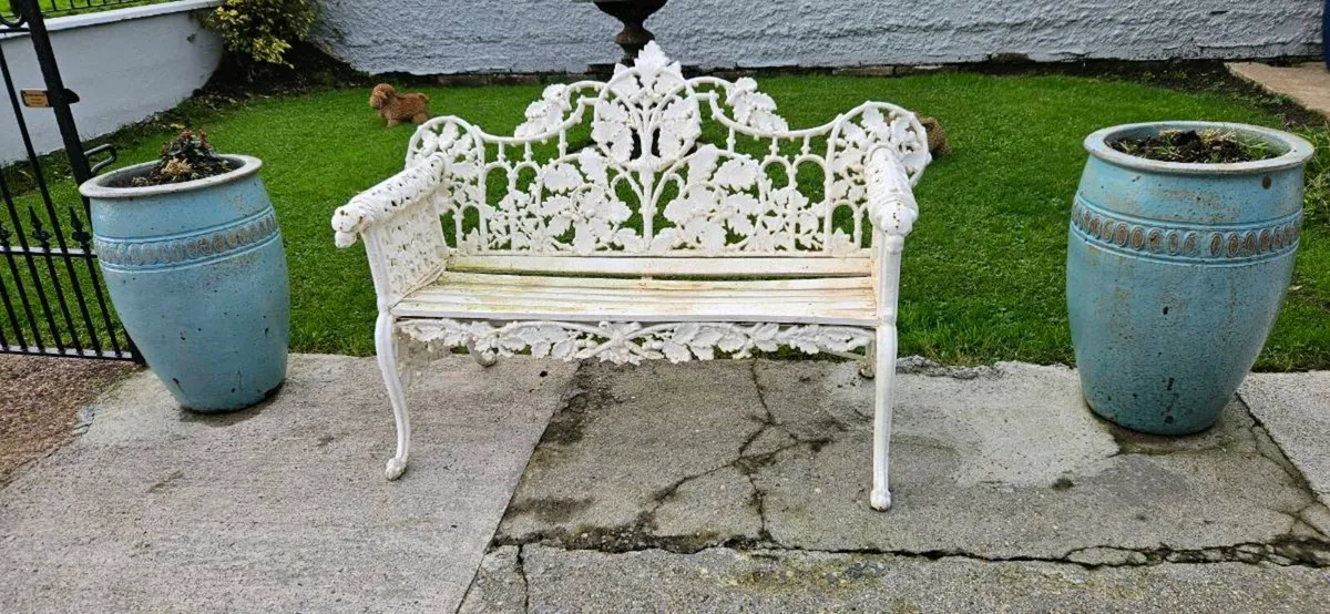 CAST IRON BENCH - Image 3