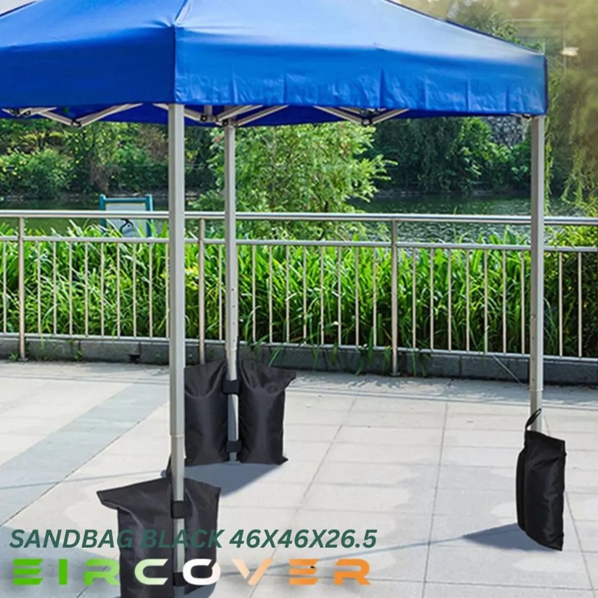 Gazebo Marquee Sandbag  black - Image 2