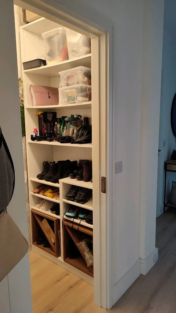 2 Wardrobes - Built-in + IKEA pax - Image 3