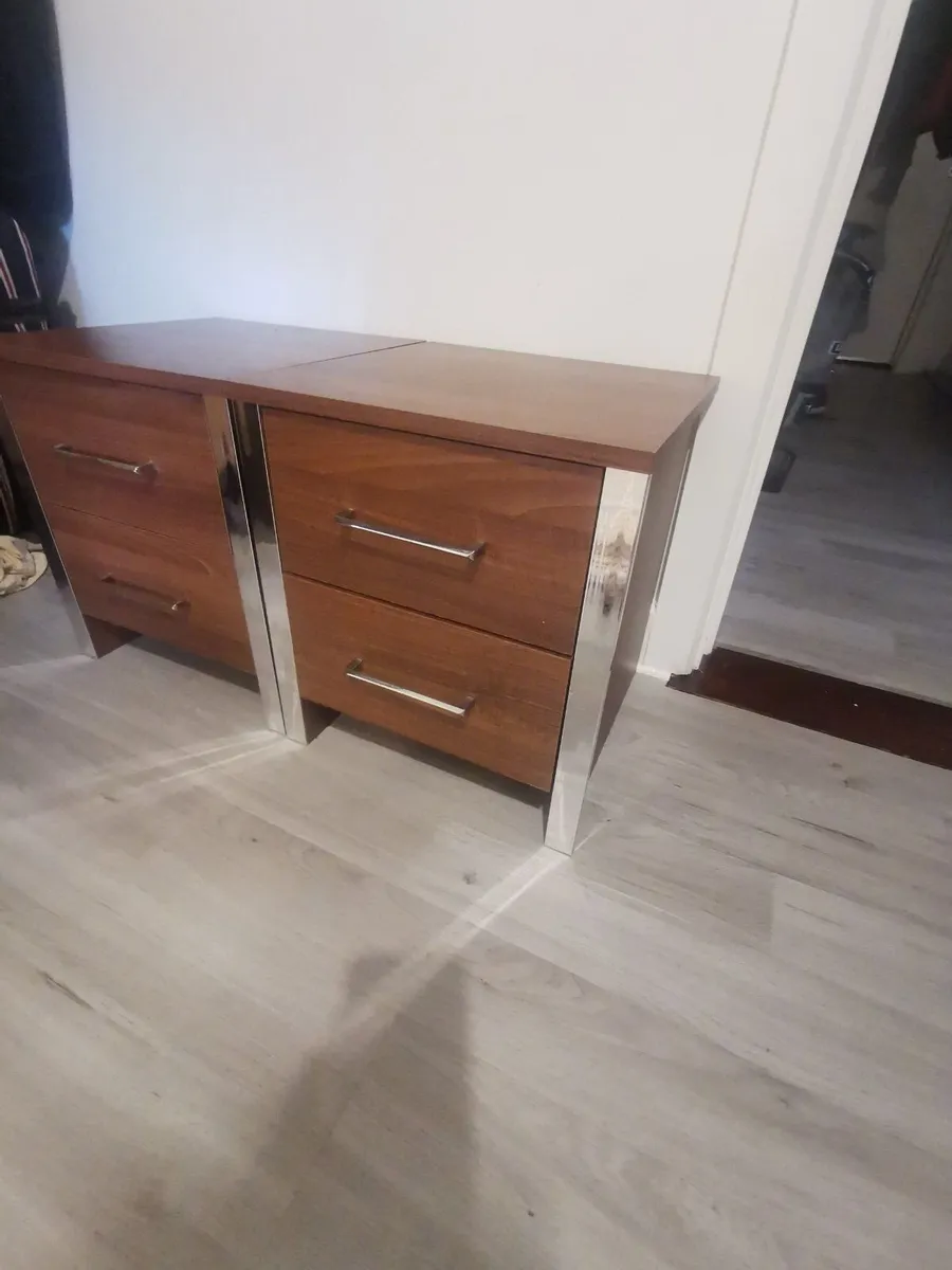 Modern Quality Sturdy Bedside Lockers - Image 3