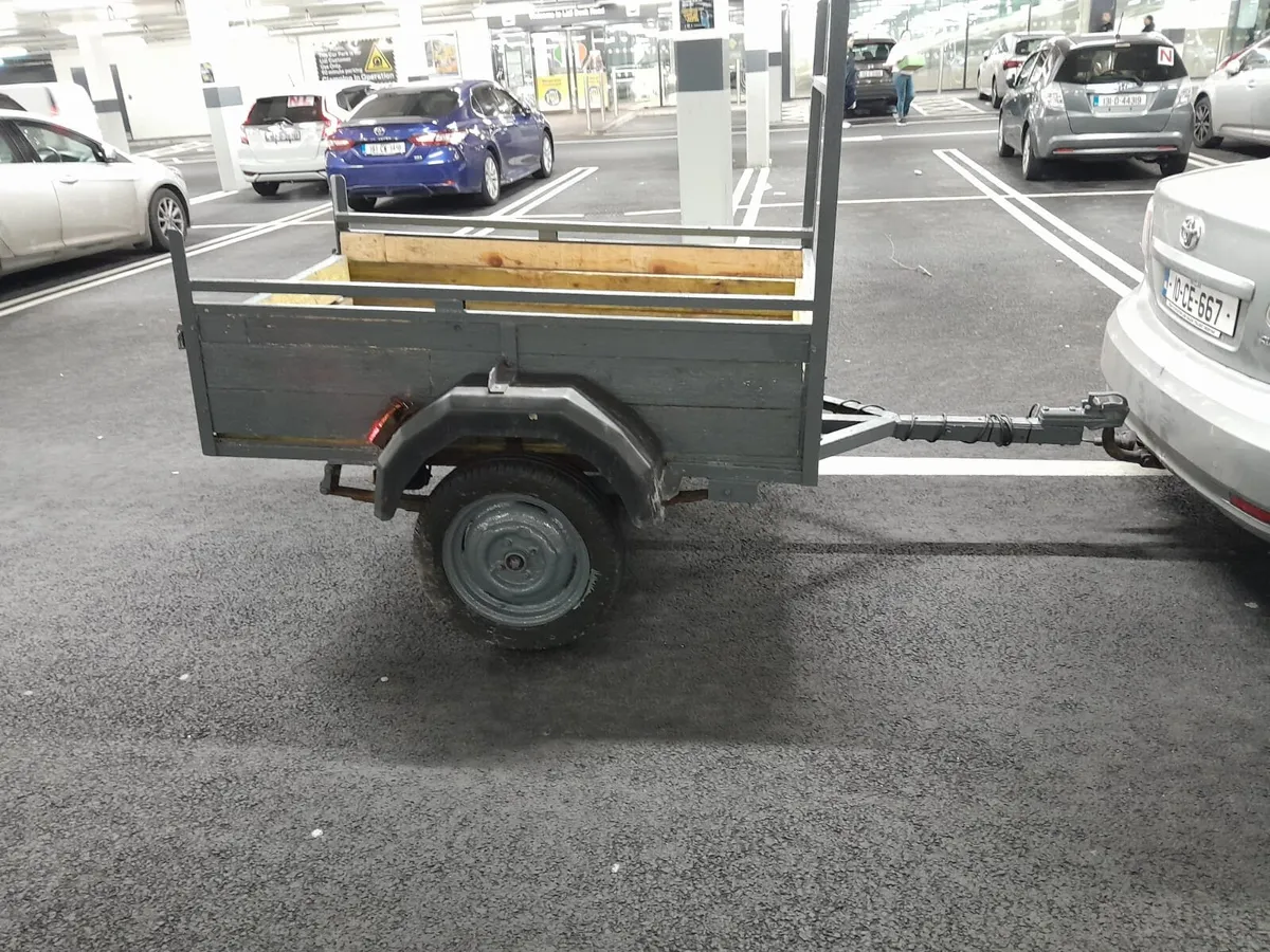 6 by 4 car trailer 👌 in good condition running ve - Image 3