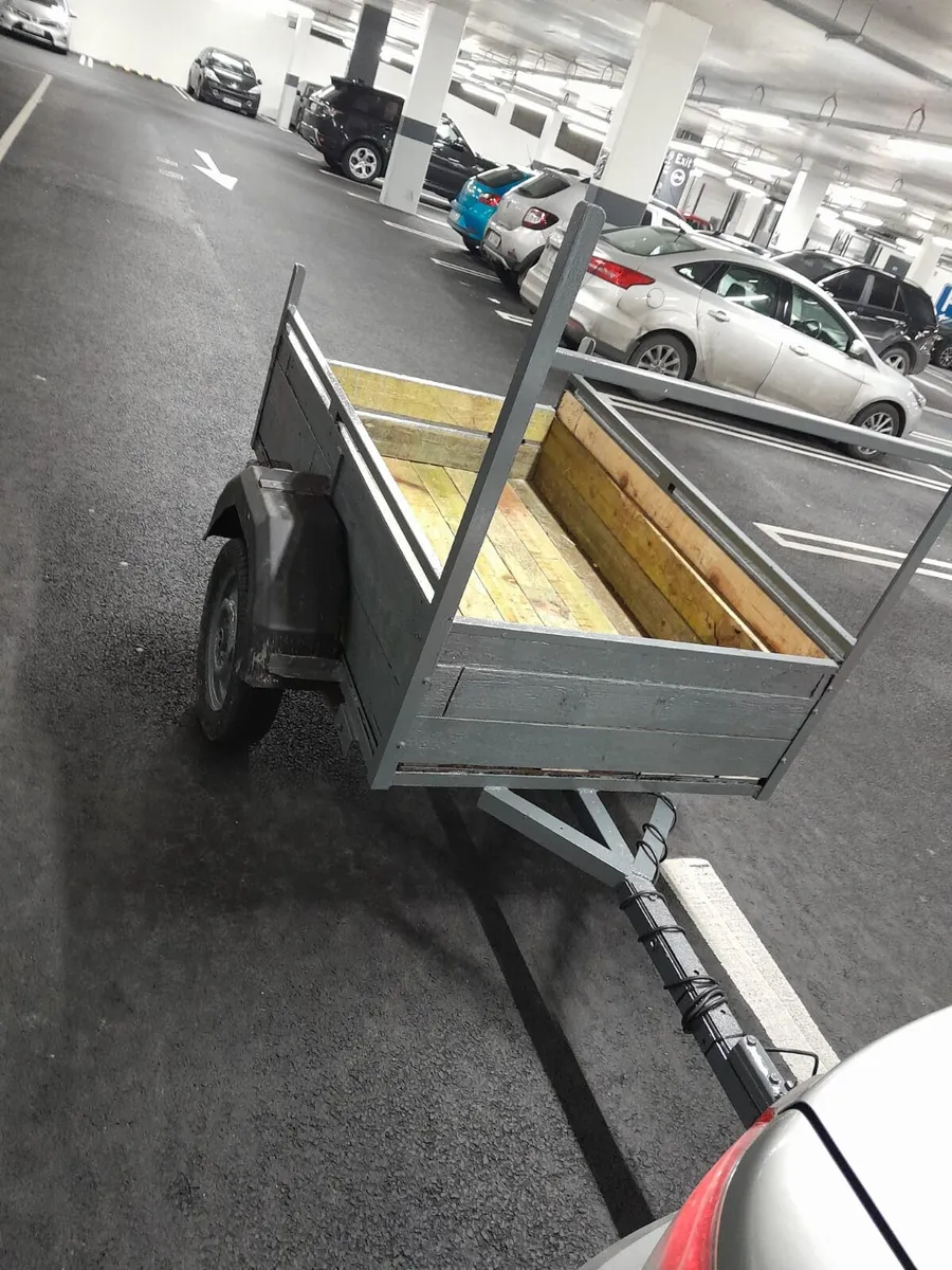 6 by 4 car trailer 👌 in good condition running ve - Image 2
