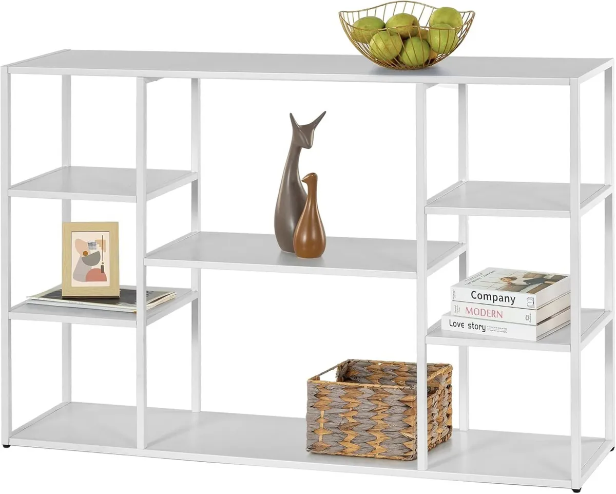 120cm Long Sofa Console Table Narrow Modern - Image 1