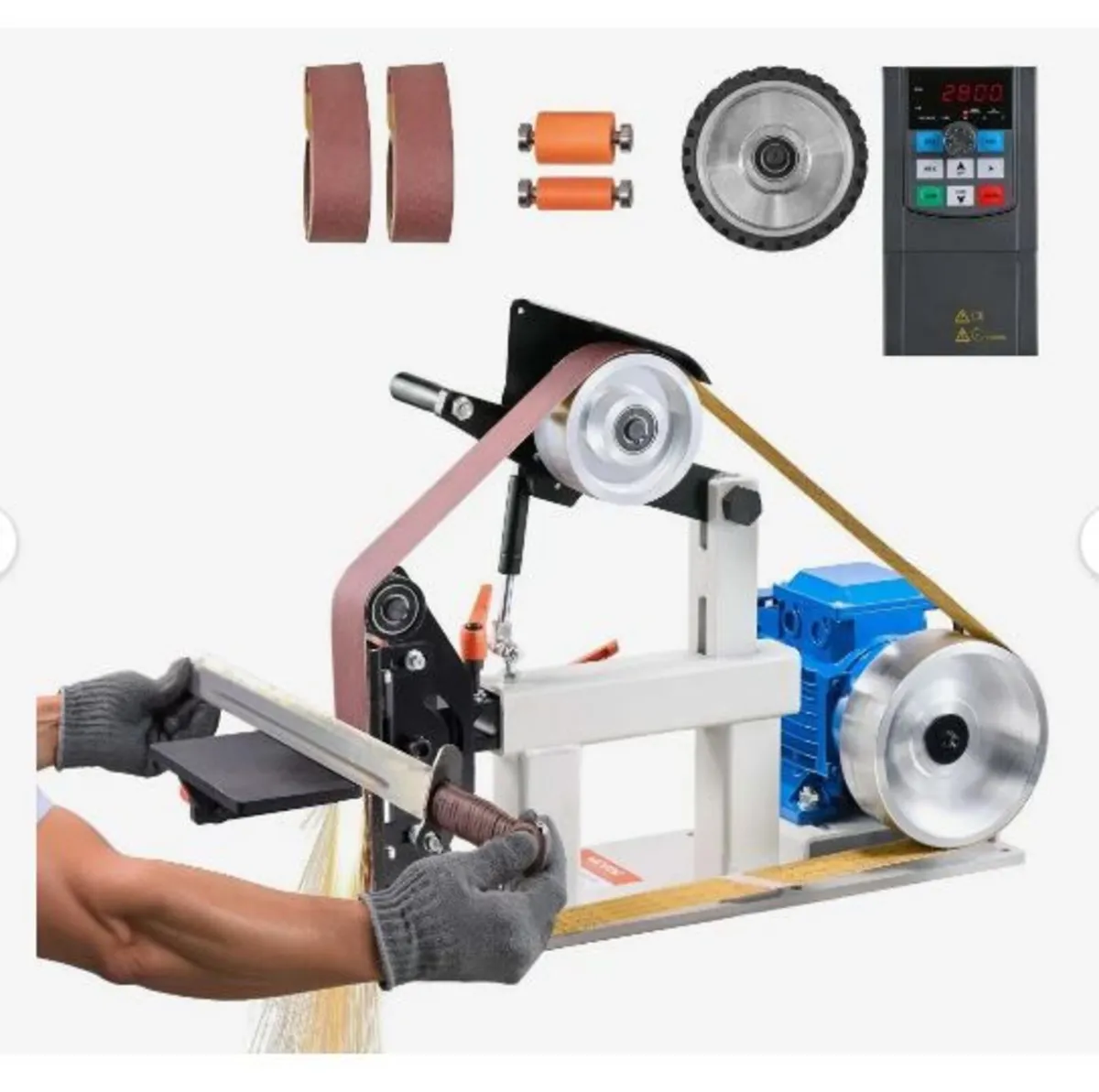 Benchtop Disk & Belt Sander Bench Sander - Image 1