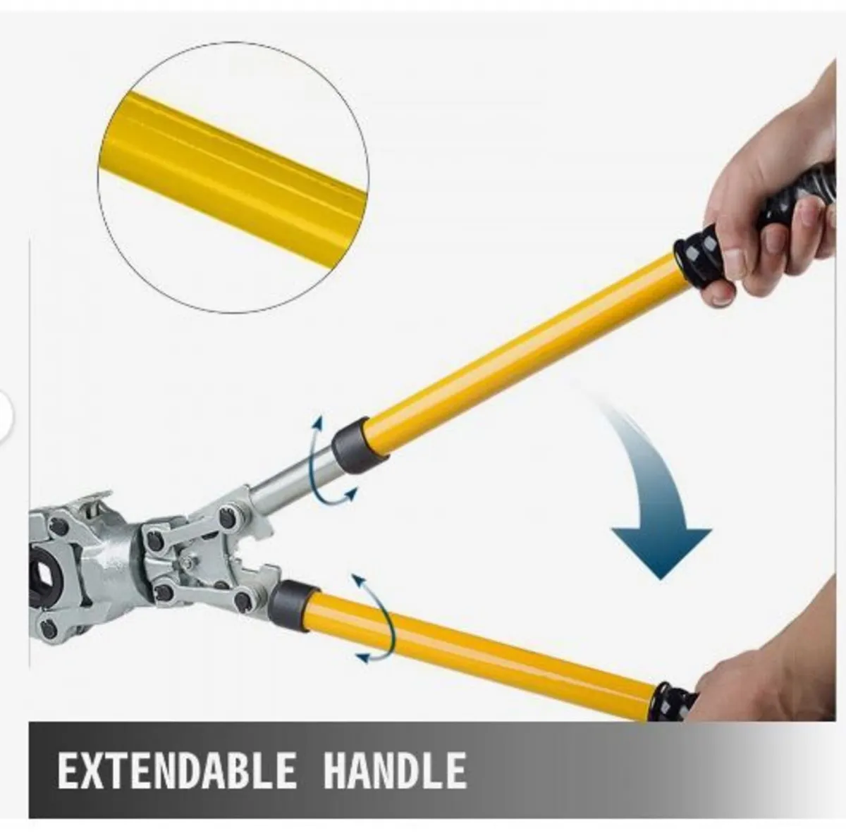 Pipe Crimping Pliers Hand Pressing Kit - Image 3