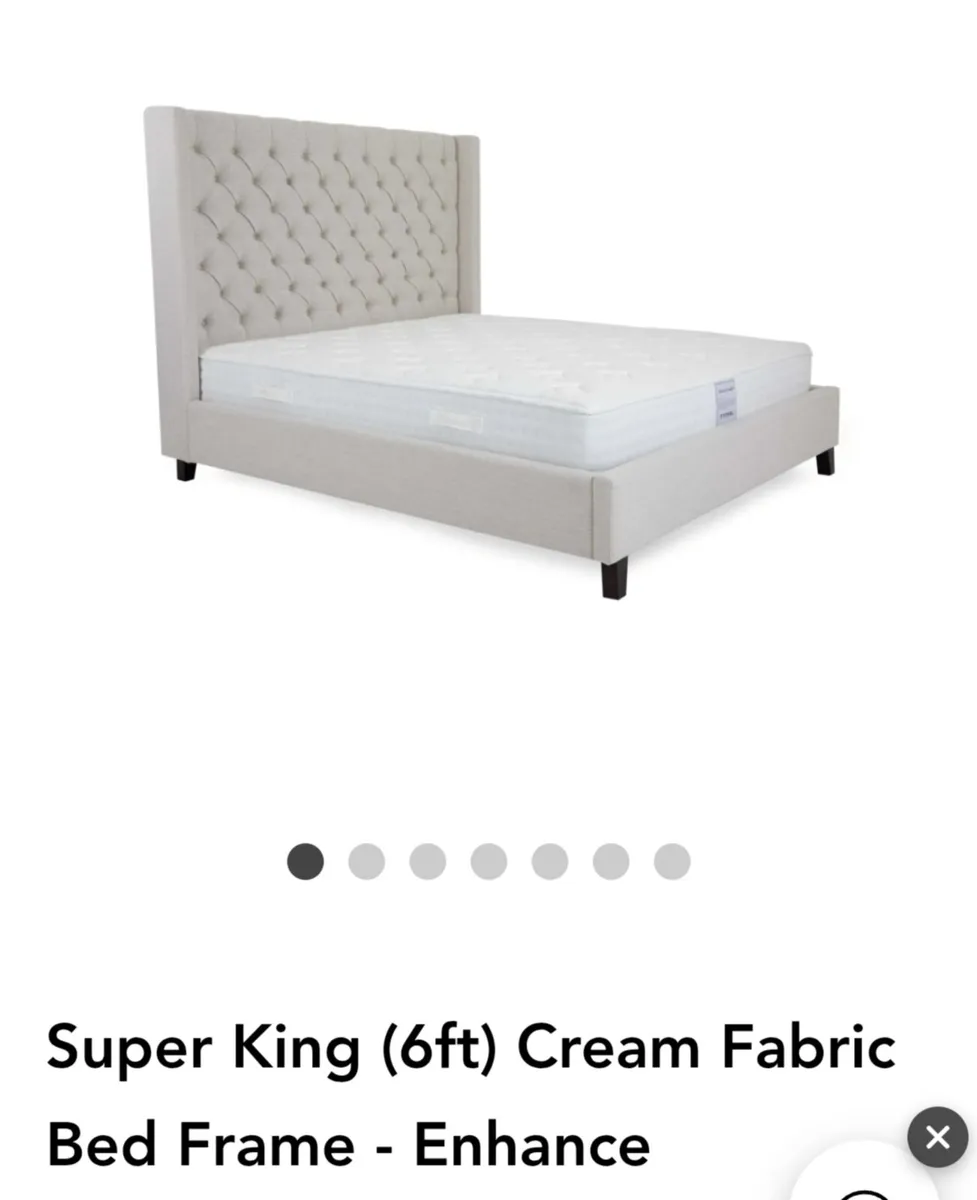 Super king bed frame - Image 1