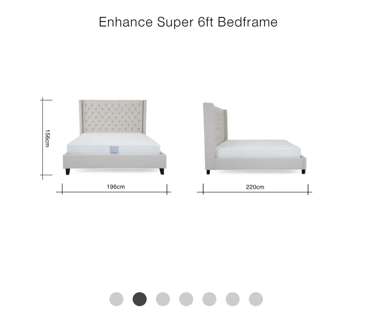 Super king bed frame - Image 2