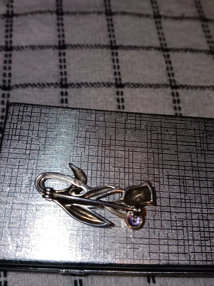 Silver brooche - Image 3