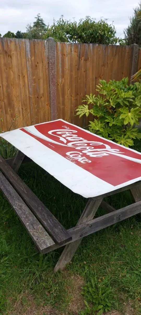 Coca-Cola  Tin Sign - Image 2