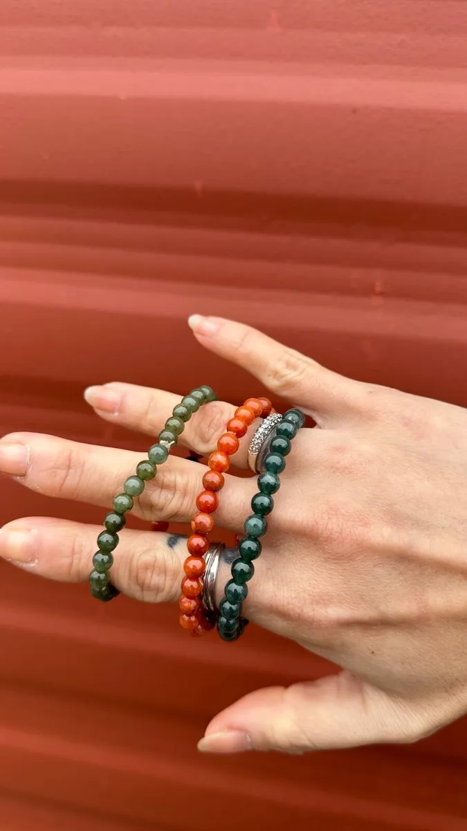 Grade A Burma Jadeite Jade bracelet - Image 2