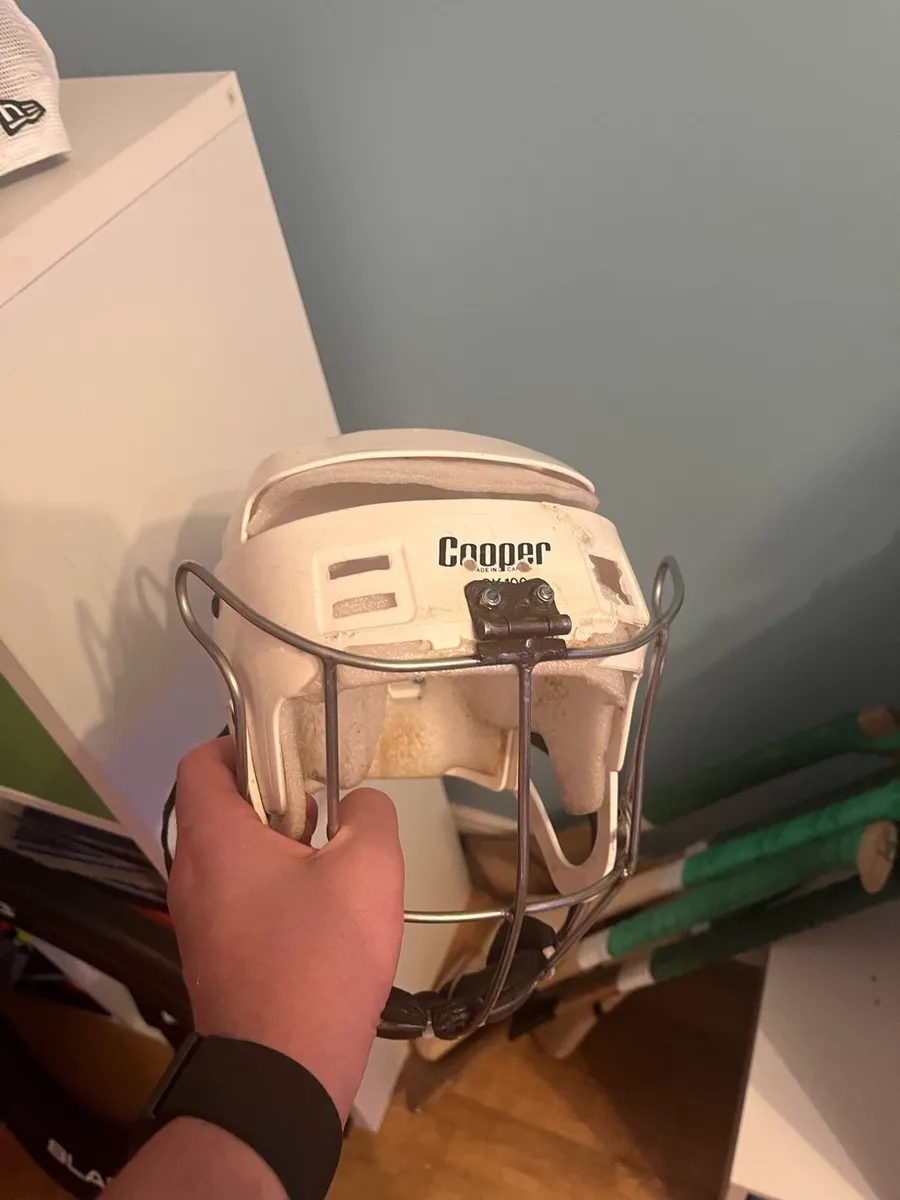 Oldstyle white cooper helmet - Image 3