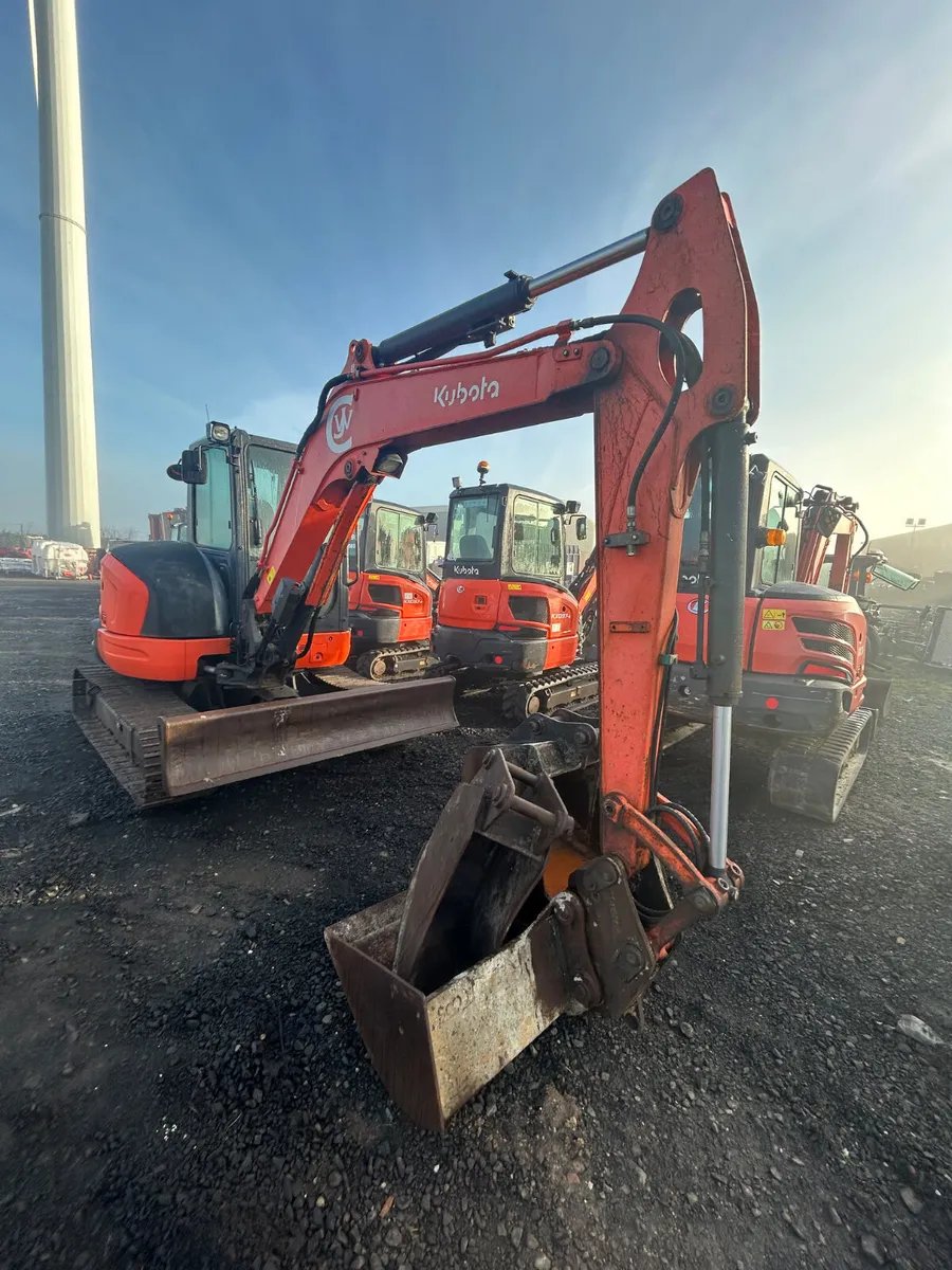 2017 Kubota U55-4 Digger - Image 2
