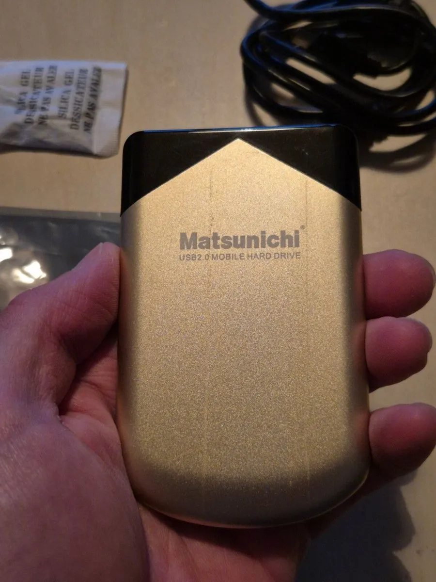 Matsunichi 60GB portable / external hard disk driv - Image 2