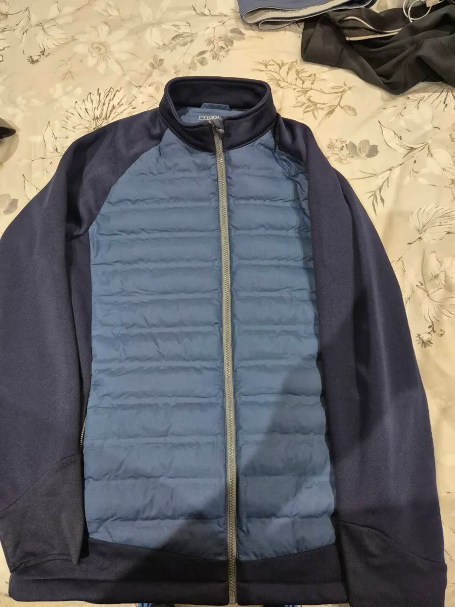 ProQuip ThermaTec 2 Quilted Golf Wind Jacket - Image 2