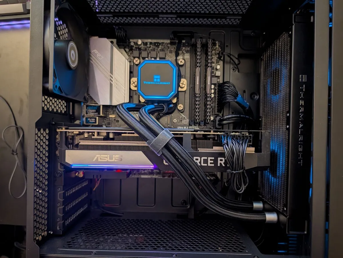 Gaming PC - RTX 3070 i7 Liquid Cooled - Image 4