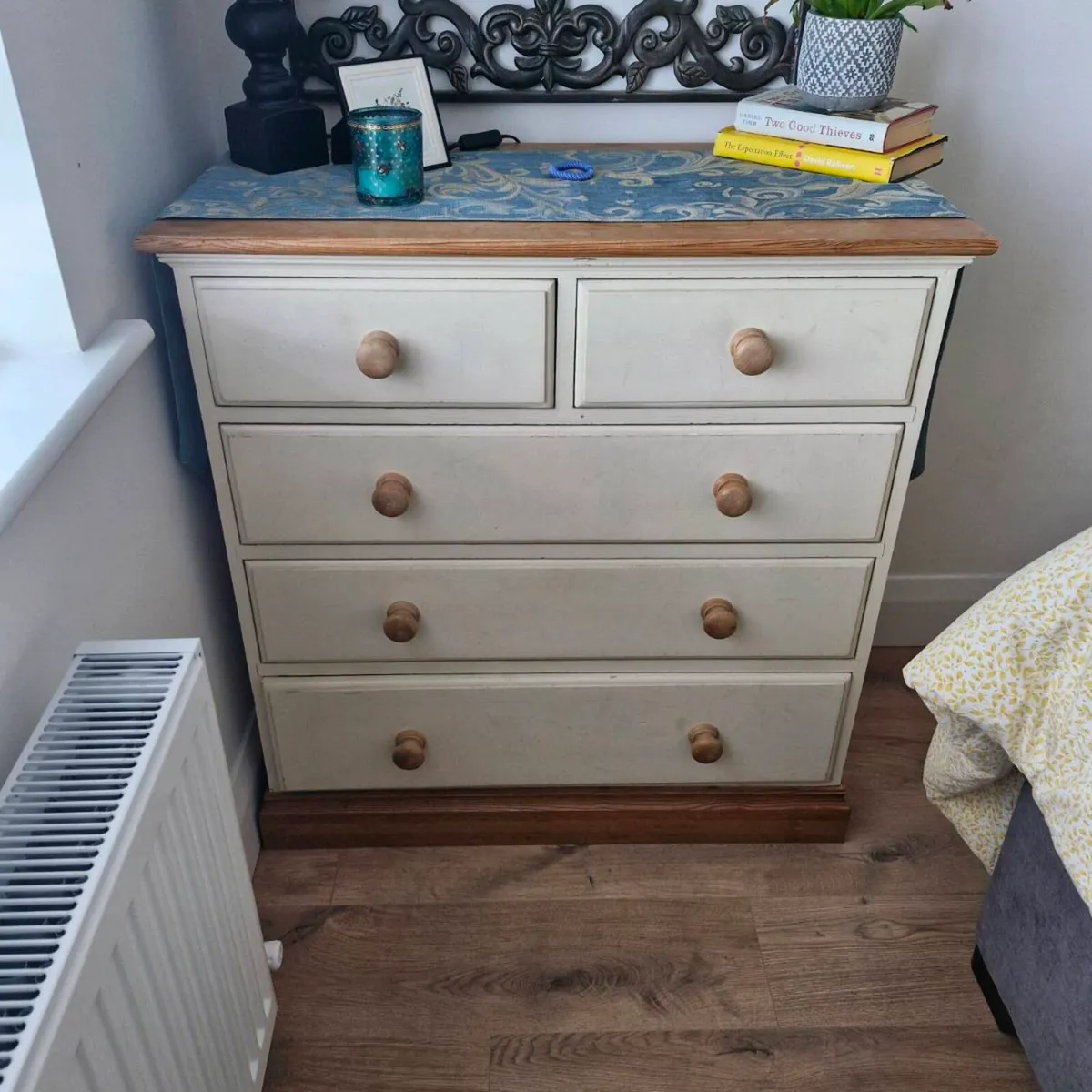 Wooden Chest of Drawers – 5 Drawer Dresser