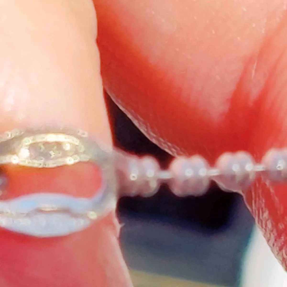 CHUNKY BEADY, 925 Silver 18"New Unisex Necklace ! - Image 3