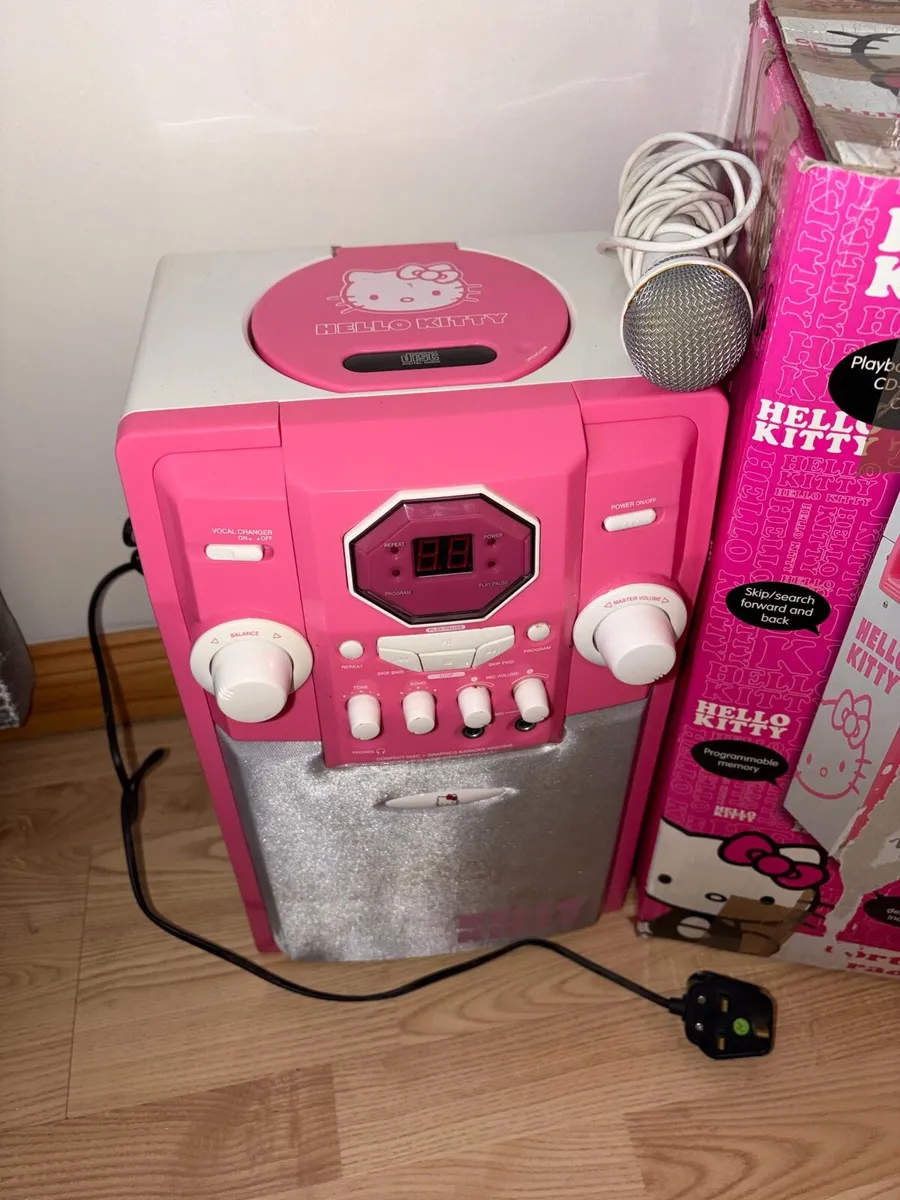 Sanrio hello kitty karaoke machine - Image 2