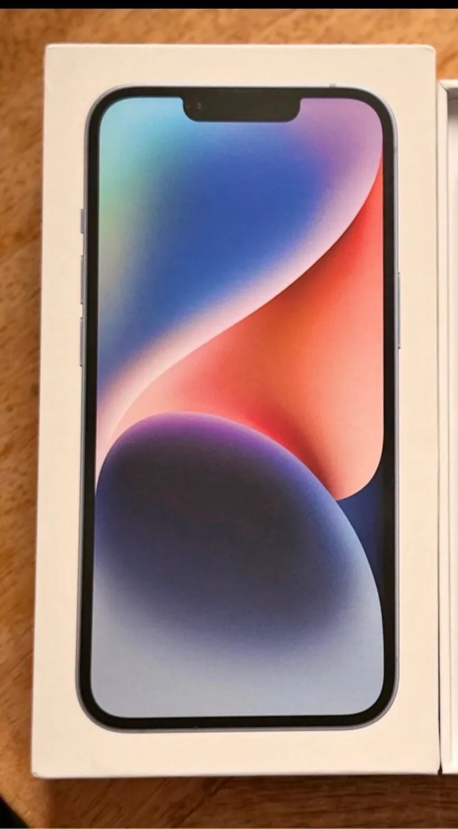 Navy blue iPhone 14 128gb Unlocked Battery 83 - Image 1