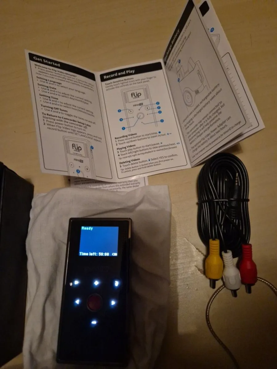 Flip Video MinoHD camcorder, as new - Image 2