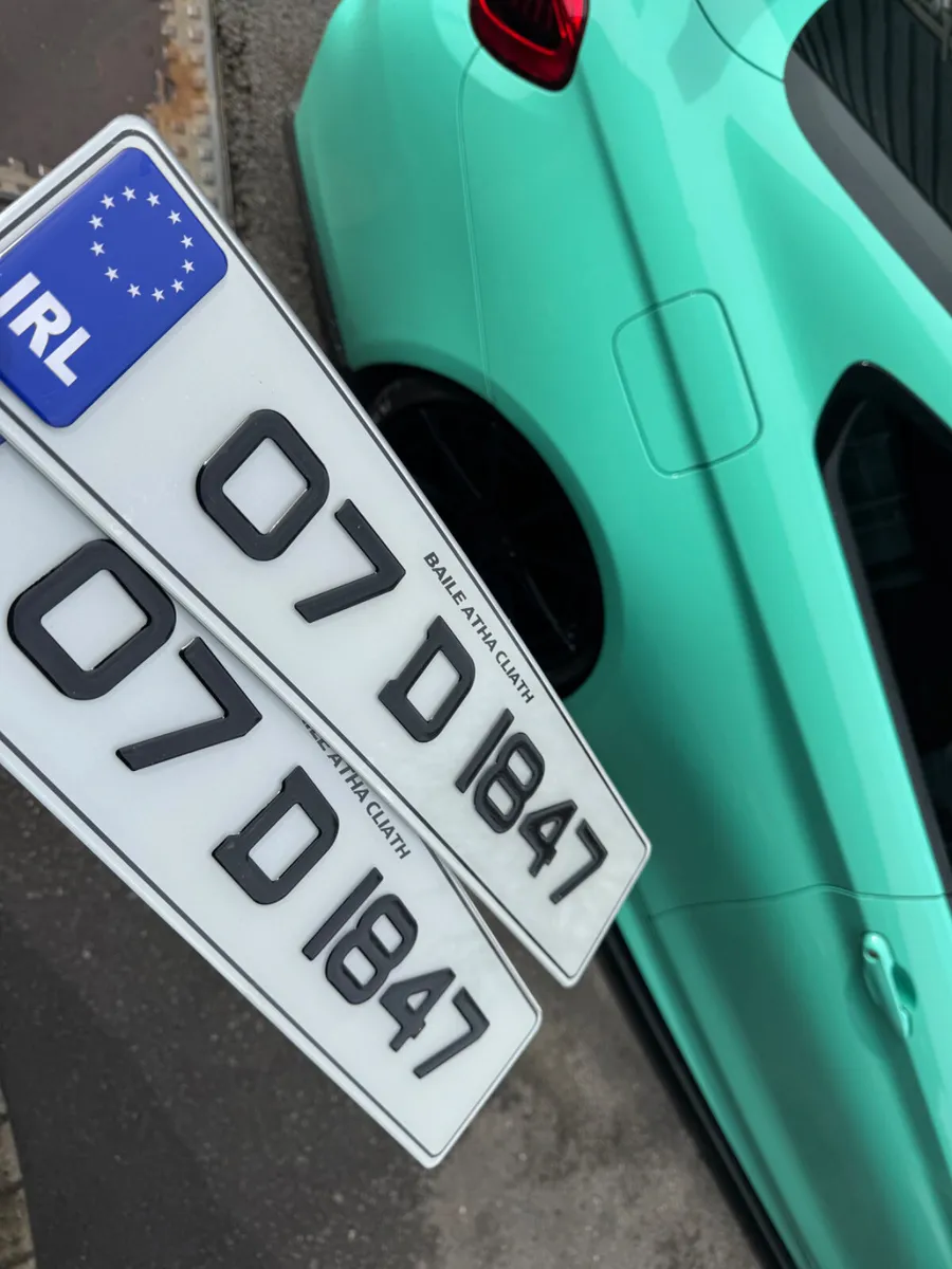 Upgrade to gel , printed , metal , German plates - Image 4