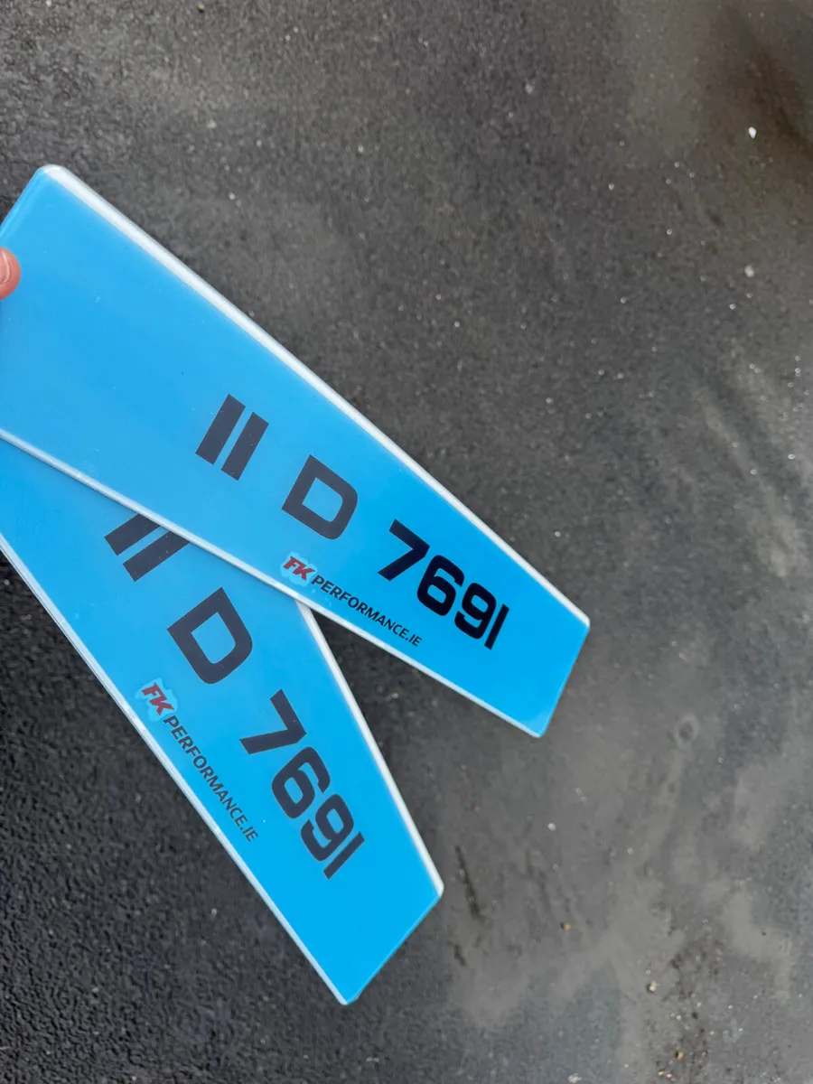 Upgrade to gel , printed , metal , German plates - Image 2