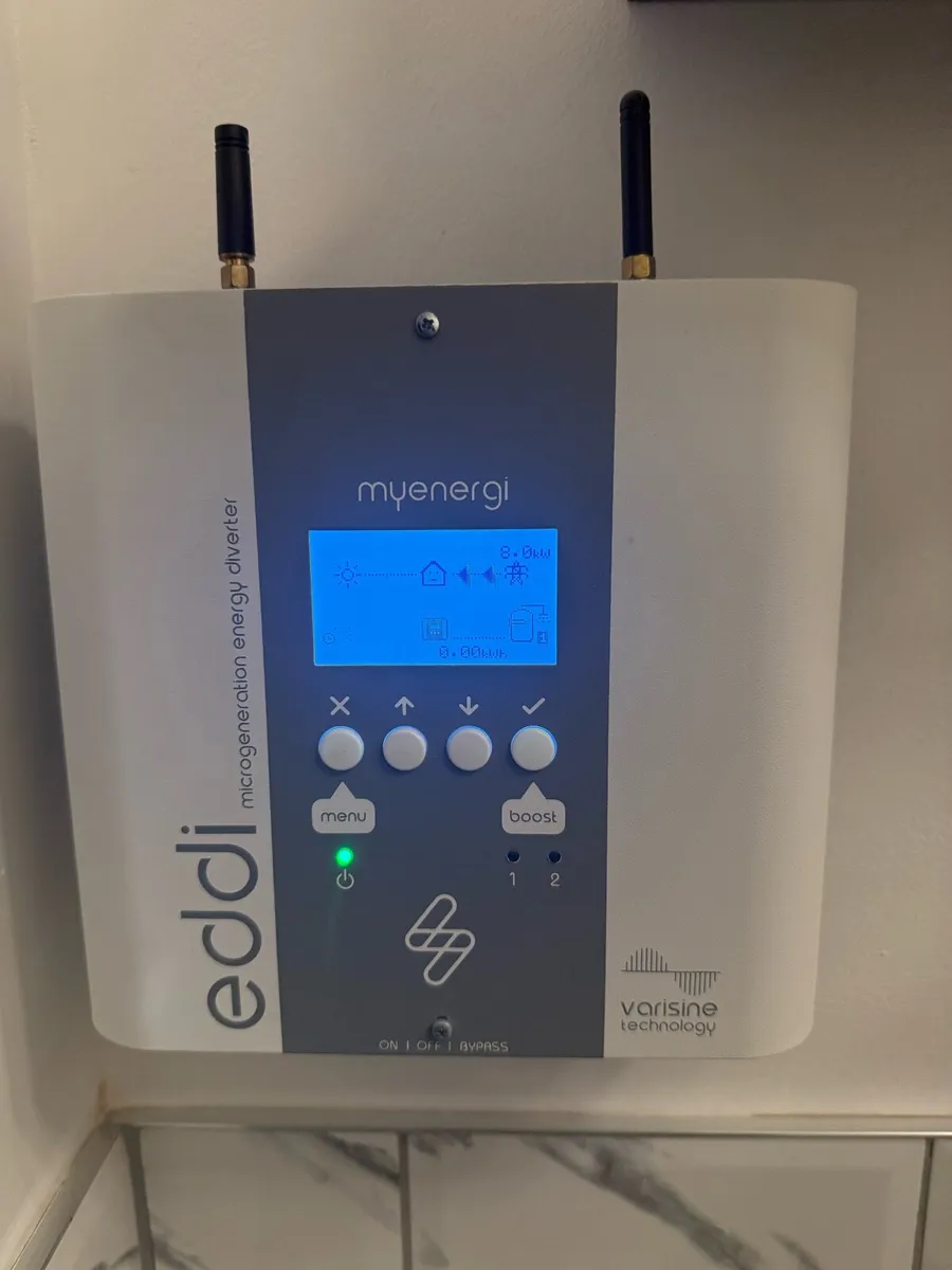 eddi solar power diverter