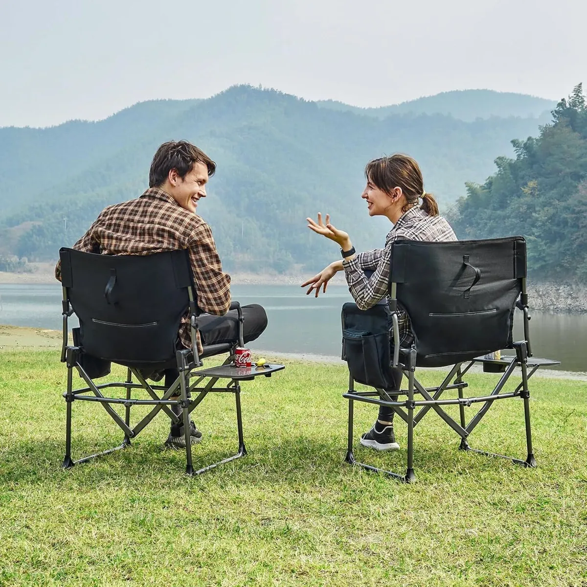 Directors Chair for Adults Oversized Camping - Image 2