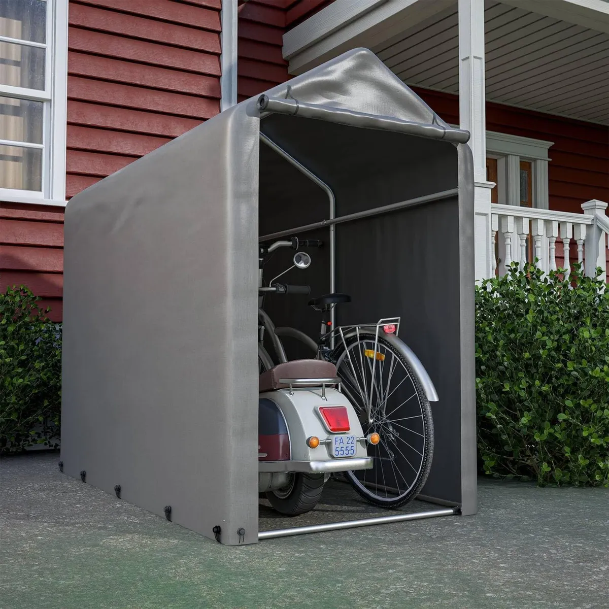 1.8Mx1M Garden Waterproof Anti-UV Bike Storage - Image 4