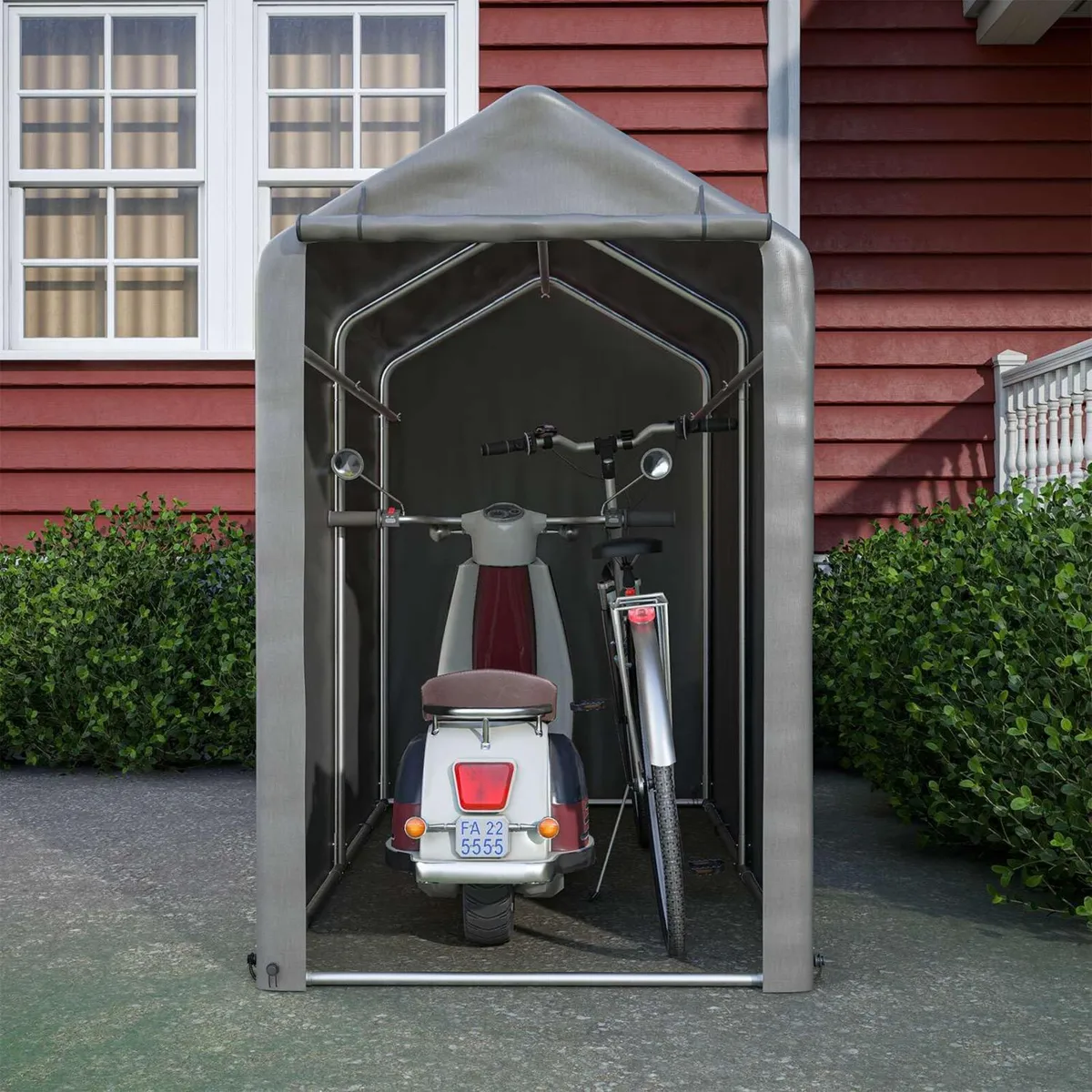 1.8Mx1M Garden Waterproof Anti-UV Bike Storage - Image 3