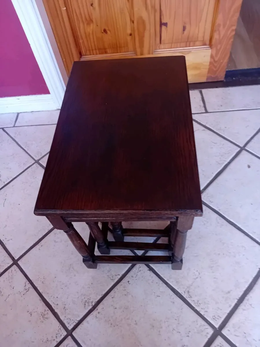 Nest of tables dark oak - Image 4