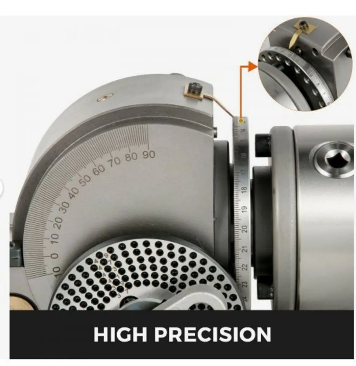 Dividing Head 4 Inch Indexing Head Milling 100MM - Image 4
