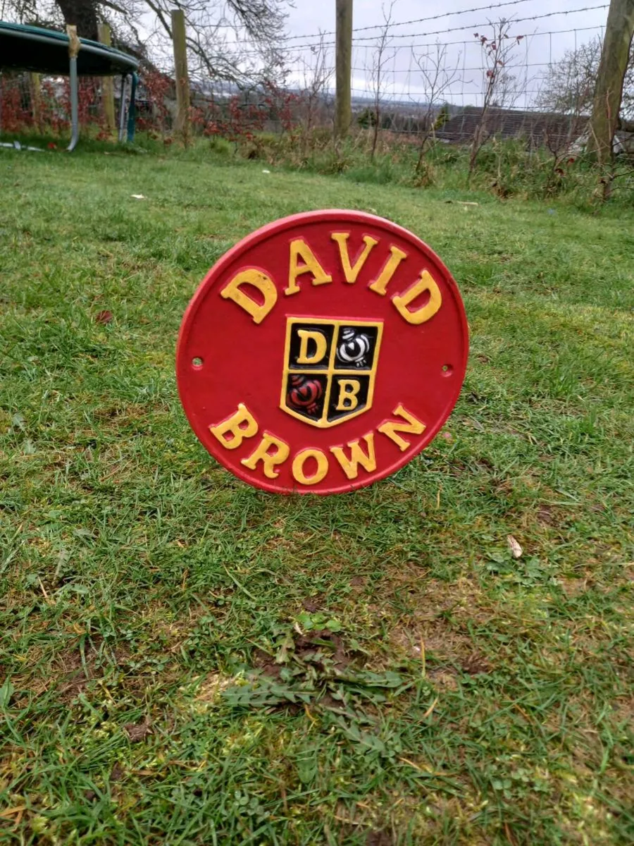 David Brown Cast Iron