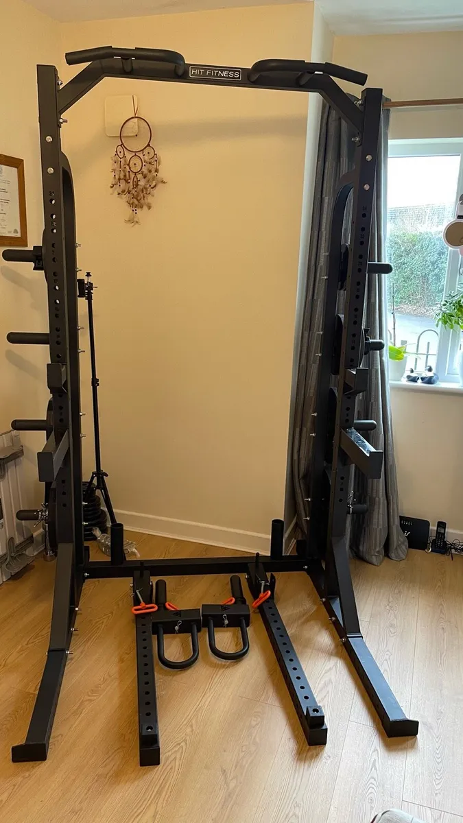 Commercial Half Rack with Jammer arms - Image 2