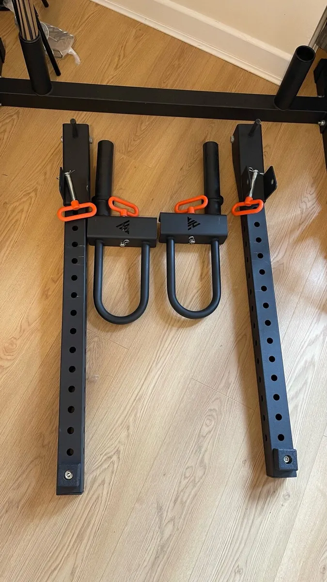 Commercial Half Rack with Jammer arms - Image 3