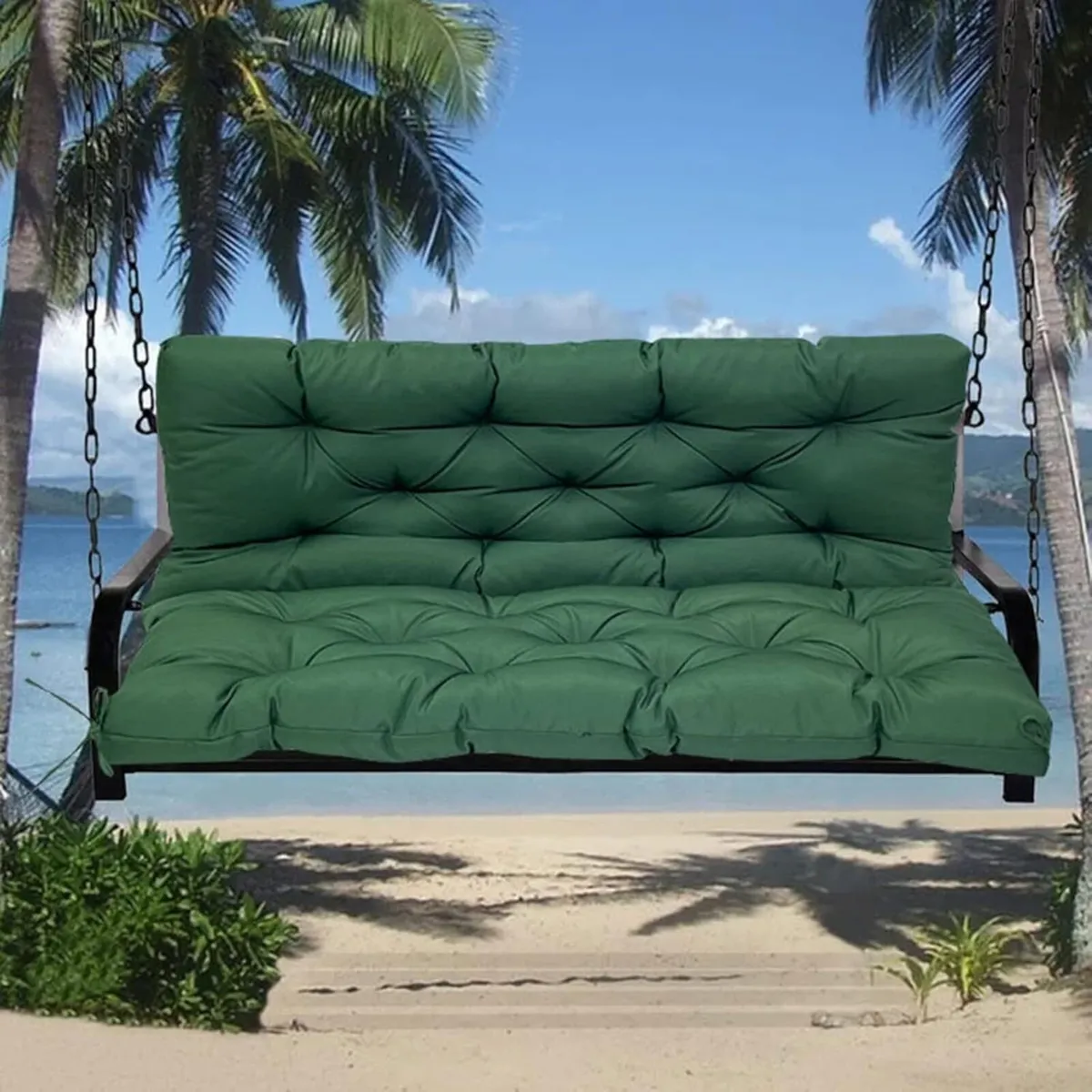 Garden Bench Cushion 2/3/4 Seater Soft Outdoor - Image 1