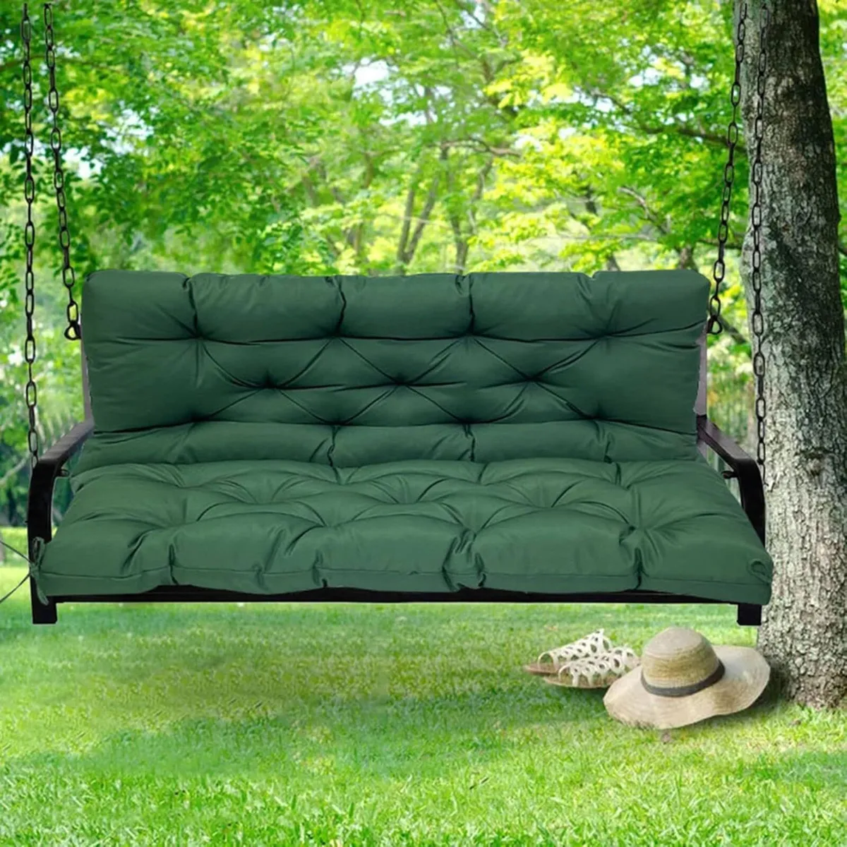 Garden Bench Cushion 2/3/4 Seater Soft Outdoor - Image 3