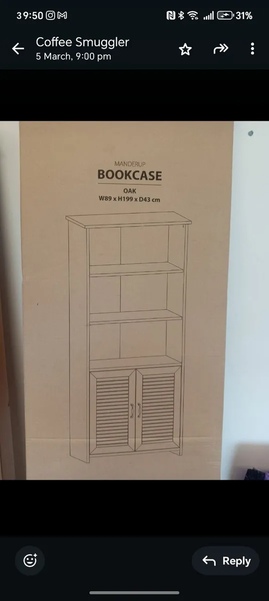 Book case brand new in box - Image 2