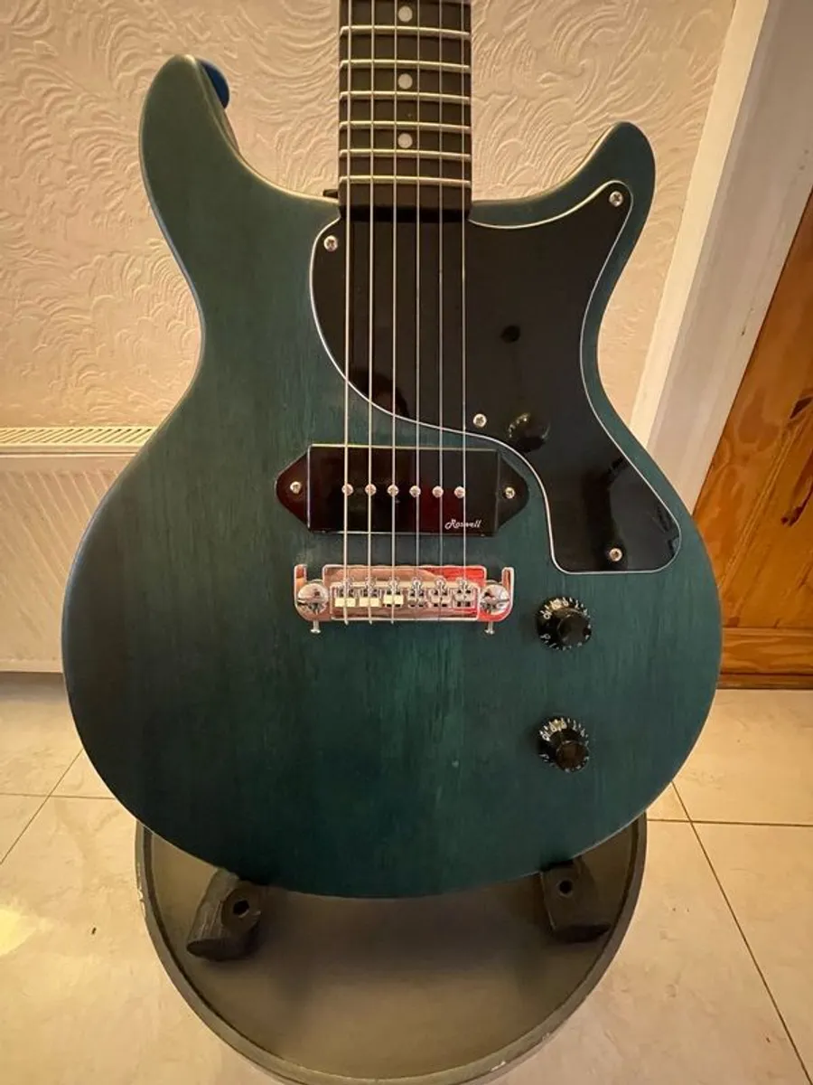 Harley Benton DC Junior Blue - Image 3