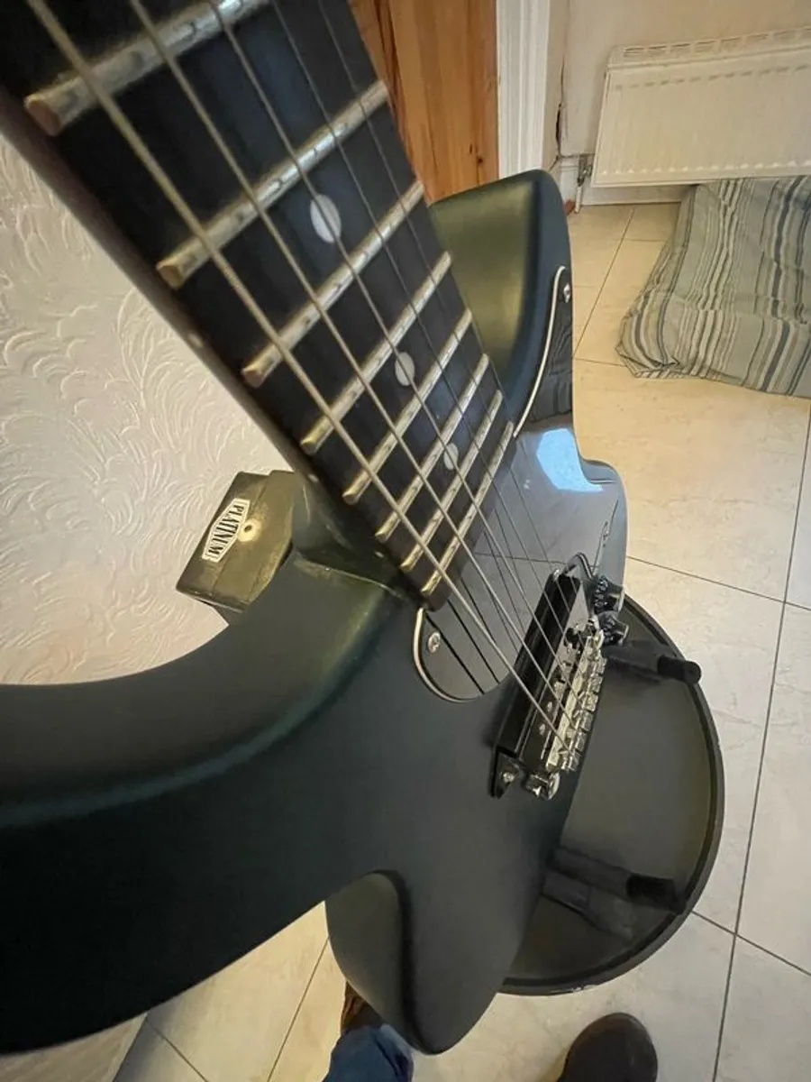 Harley Benton DC Junior Blue - Image 4