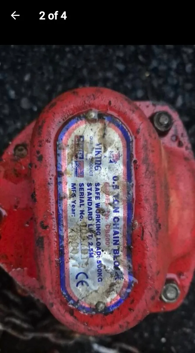 Chain hoist winch - Image 2