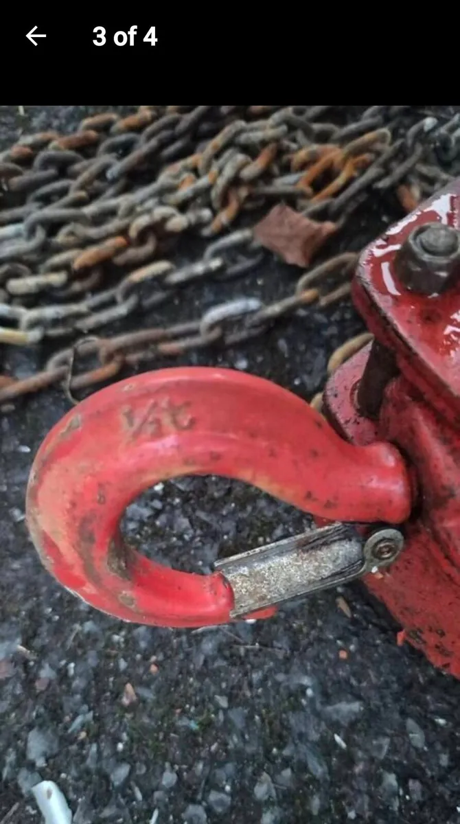 Chain hoist winch - Image 3