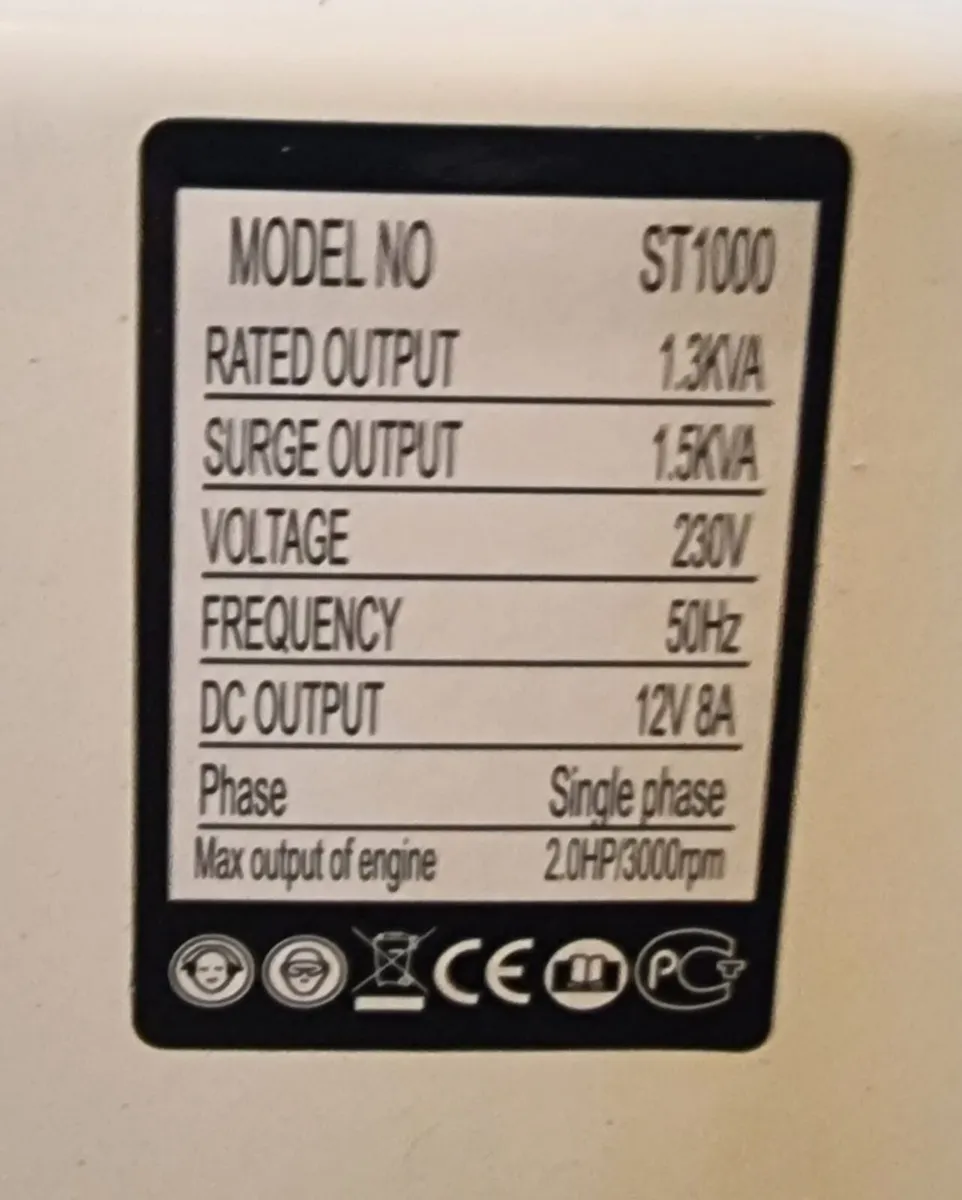 Kraft & Dele Portable Petrol Power Generator - Image 4