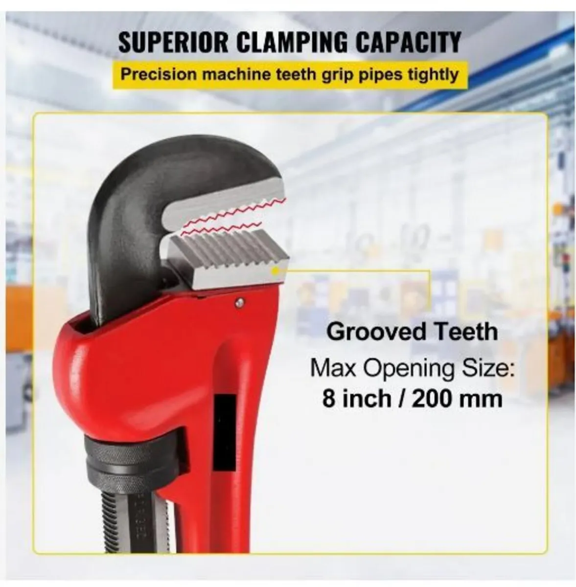 Pipe Wrench, 51 inch - Image 3